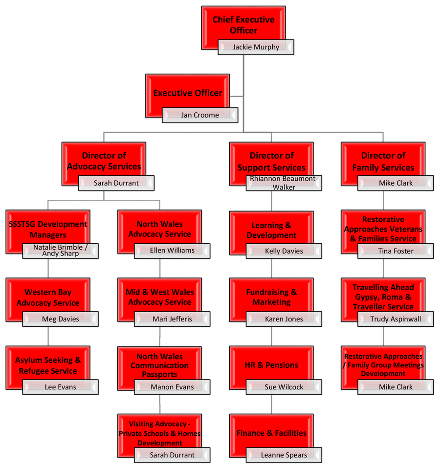 Organisation structure « TGP Cymru